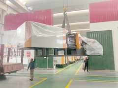 Инжекционная машина для формования пластиковых ящиков хорошее качество