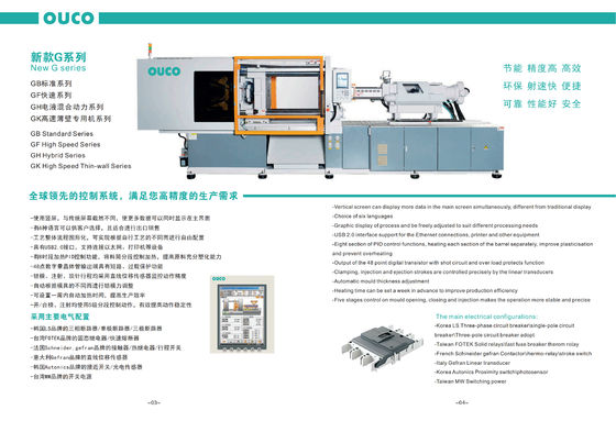 CE Plastic High Precision Injection Molding Machine 110 Tons CWI 280GB