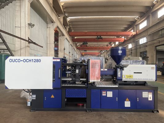 OUCO 128T Hydraulic Injection Molding Servo Desktop Plastic Pen Holder Horizontal