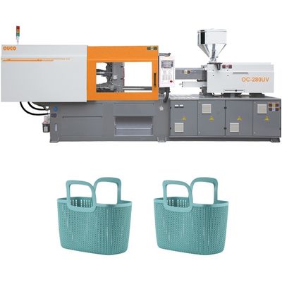 High Precision 280T Basket Plastic Injection Molding Machine Orange